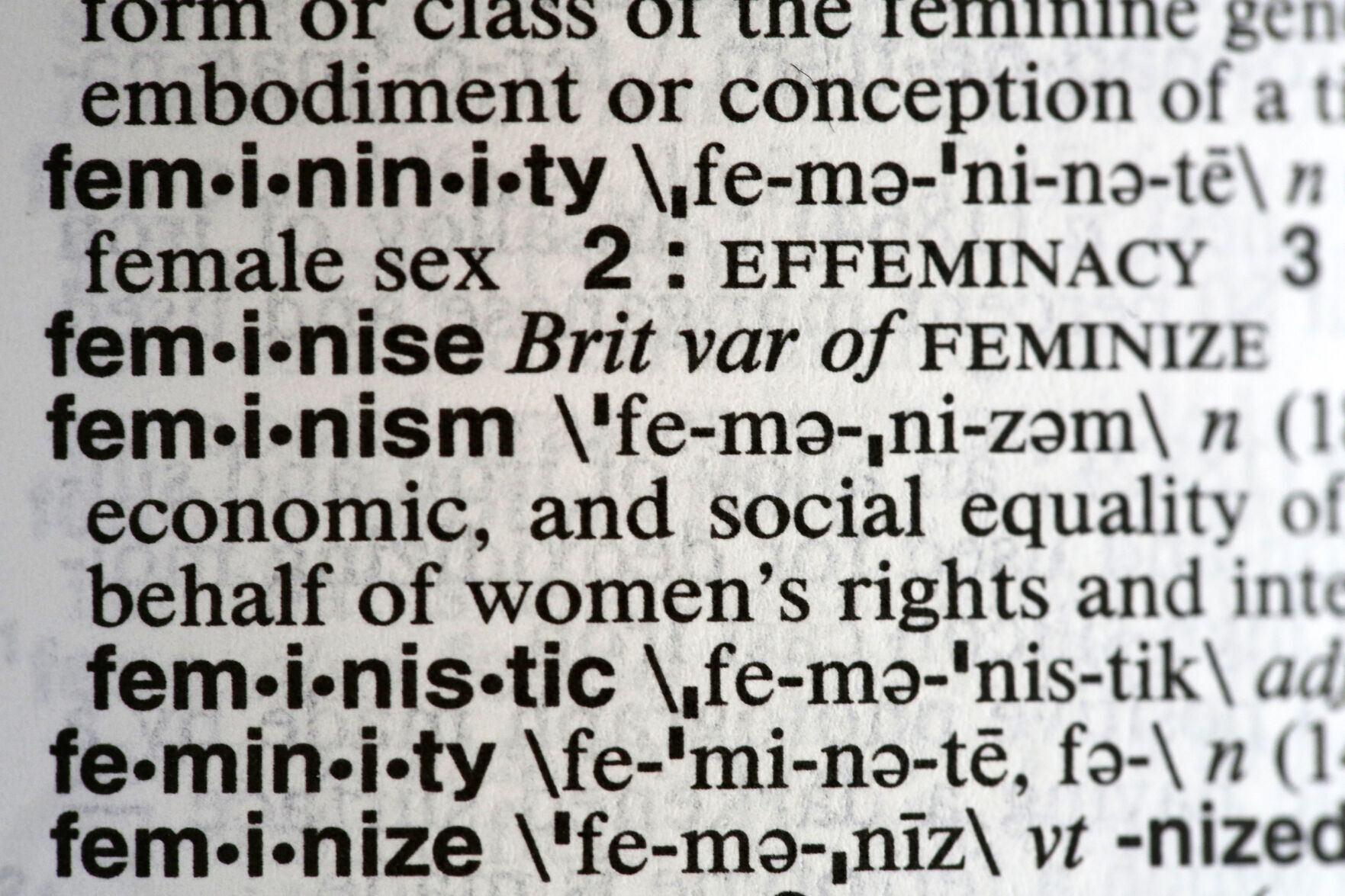 2017: feminism